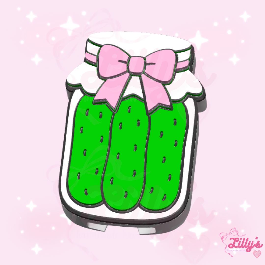Pickle Jar Can Opener Keychain