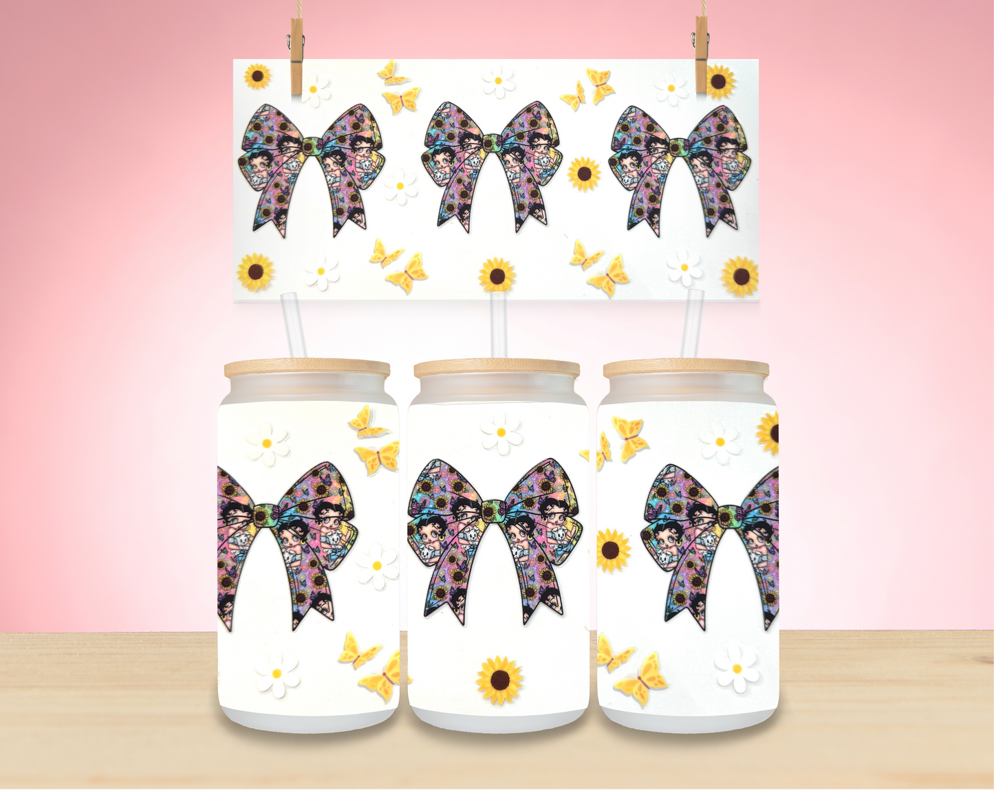 Cartoon Bow Wraps - Not for individual sale