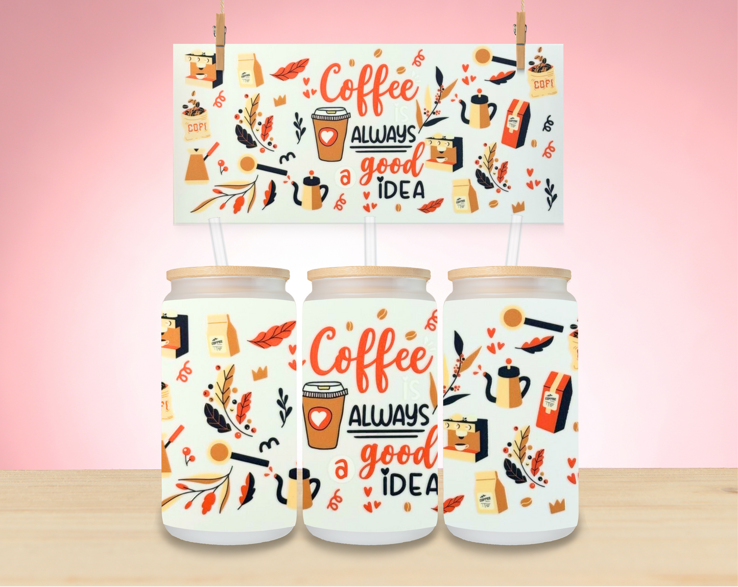 Coffee Wraps - Not for individual sale
