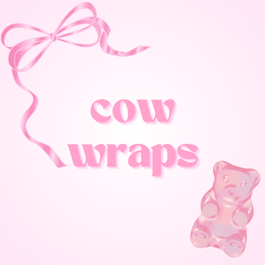 Cow Wraps - Not for individual sale