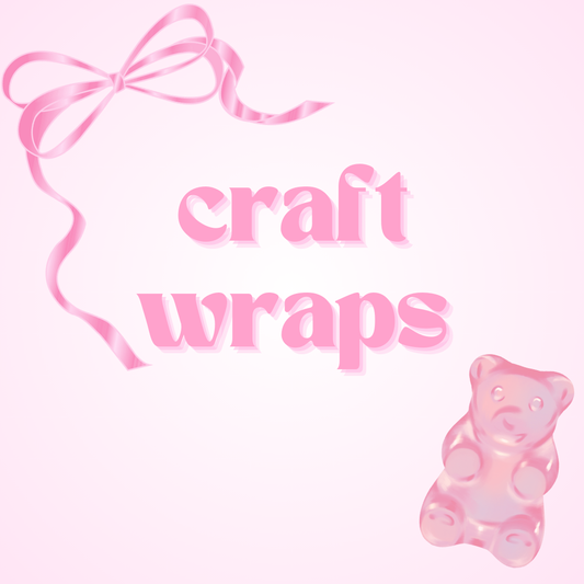 Craft Wraps - Not for individual sale