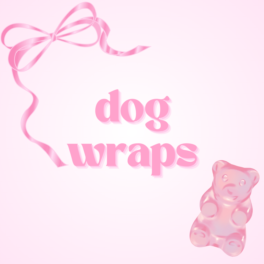Dog Wraps - Not for individual sale