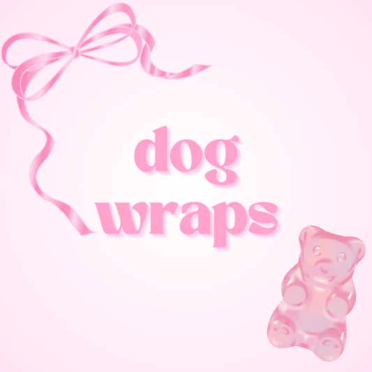 Dog Wraps - Not for individual sale
