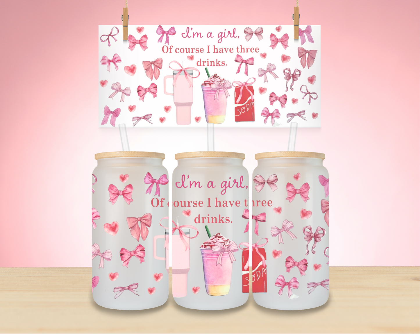 Drink Wraps - Not for individual sale