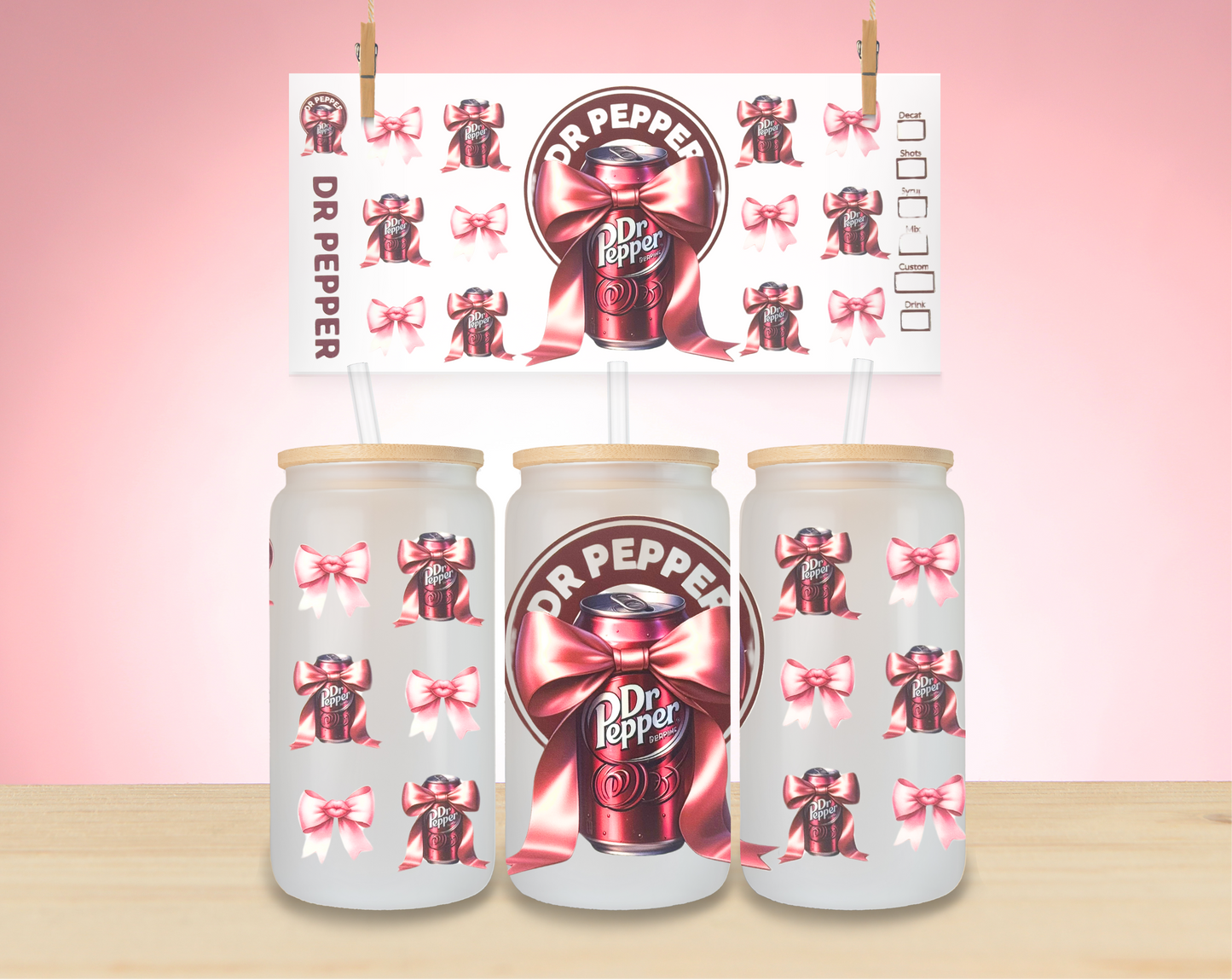 Drink Wraps - Not for individual sale