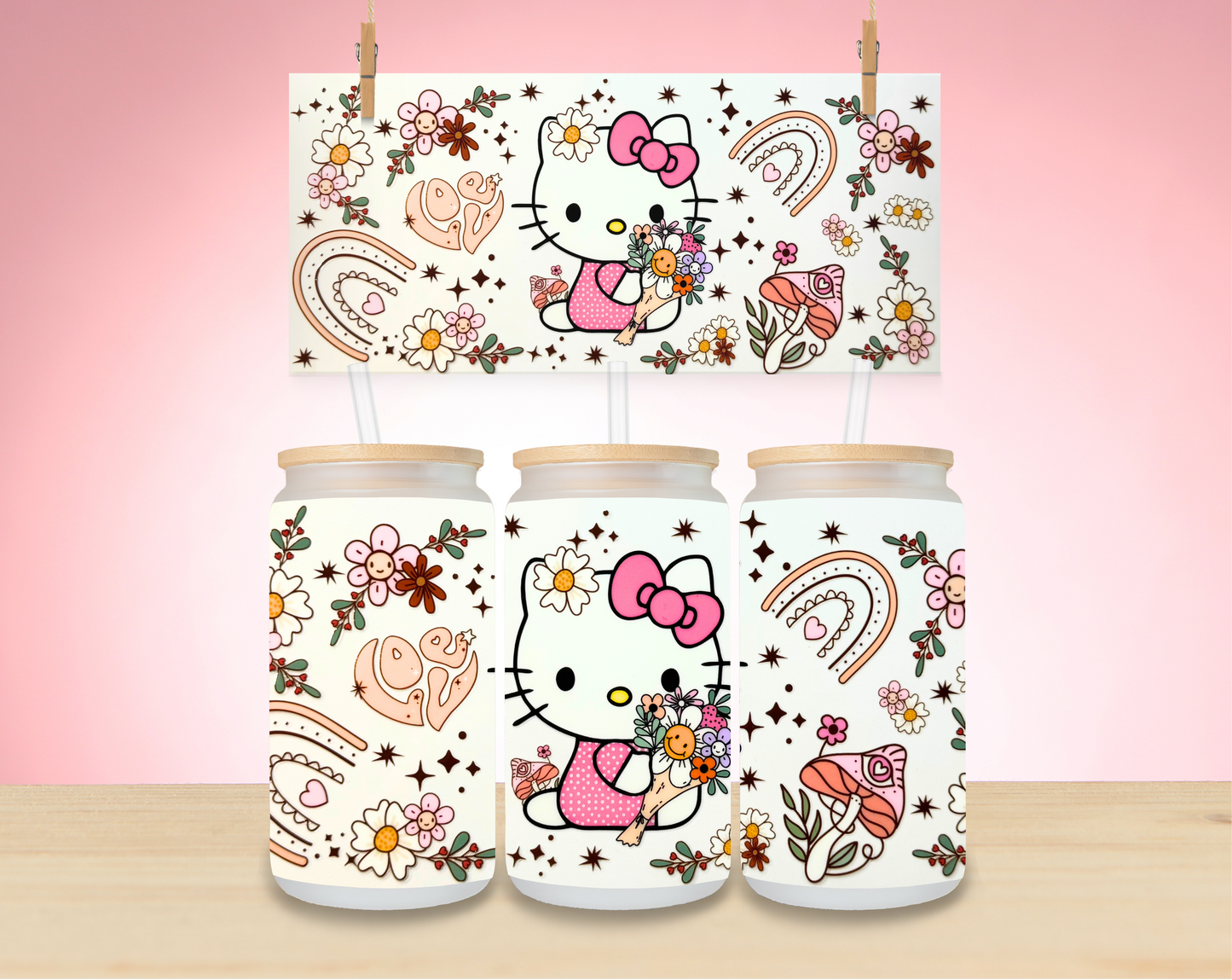 Cute Cat & Friends Wraps - Not for individual sale