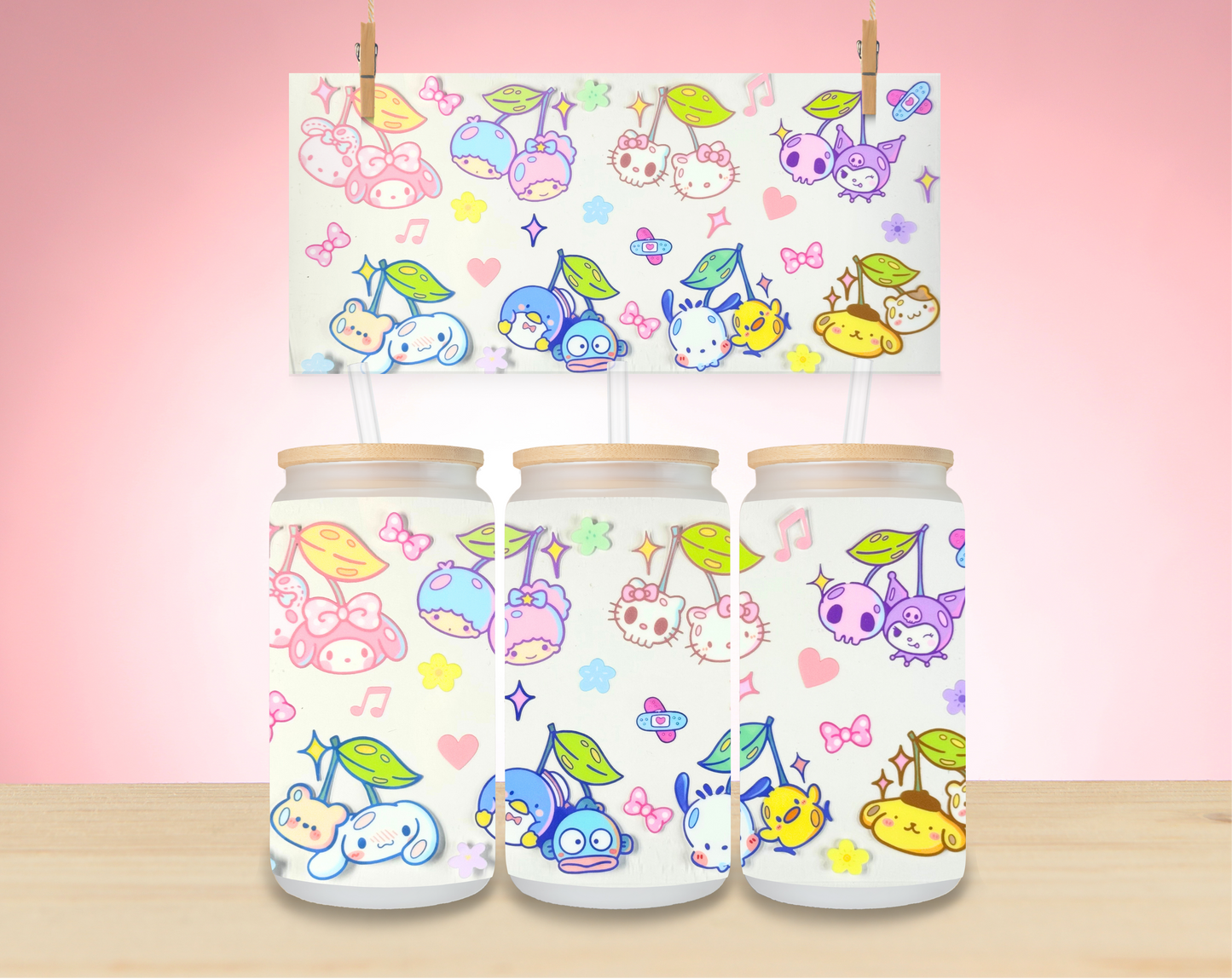Cute Cat & Friends Wraps - Not for individual sale