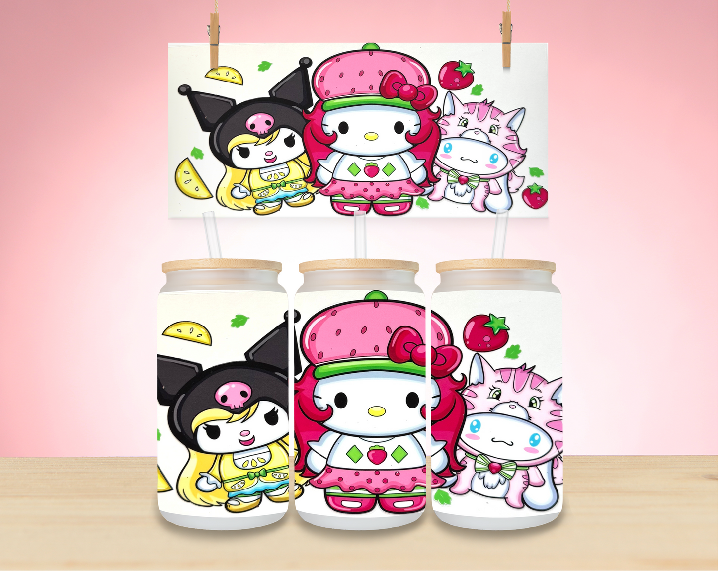 Cute Cat & Friends Wraps - Not for individual sale