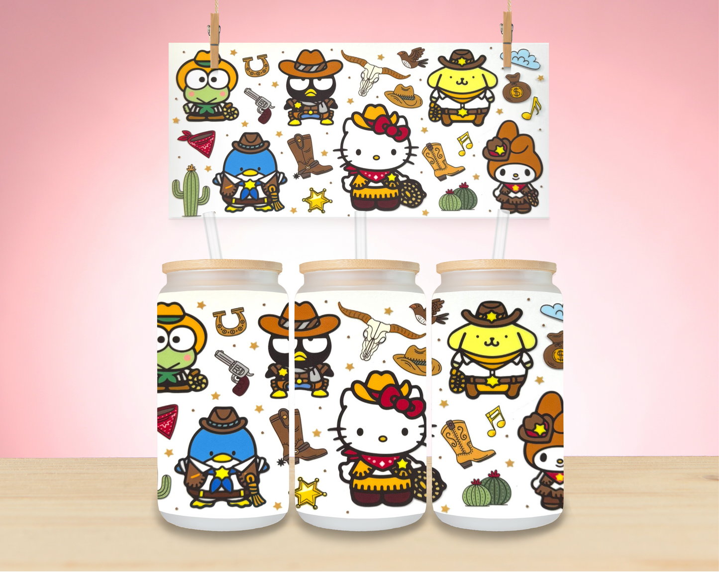 Cute Cat & Friends Wraps - Not for individual sale