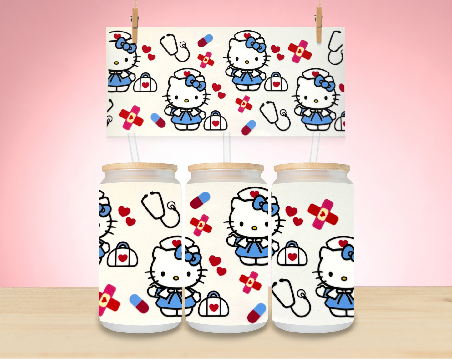 Cute Cat & Friends Wraps - Not for individual sale
