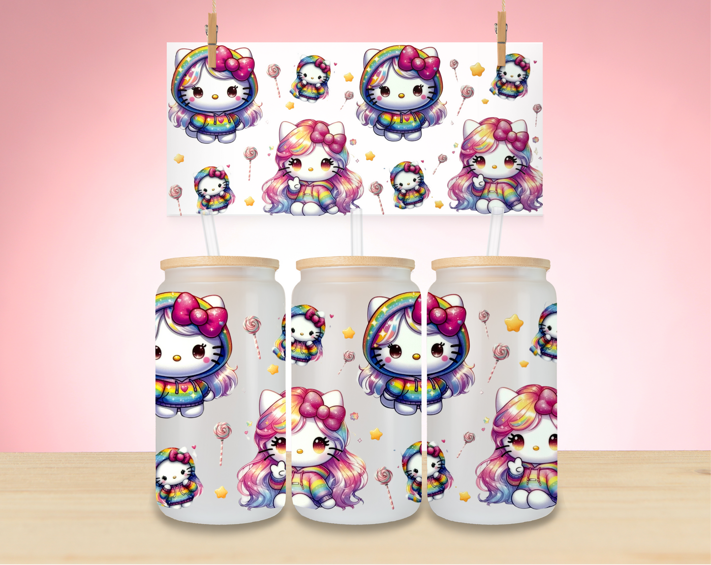 Cute Cat & Friends Wraps - Not for individual sale