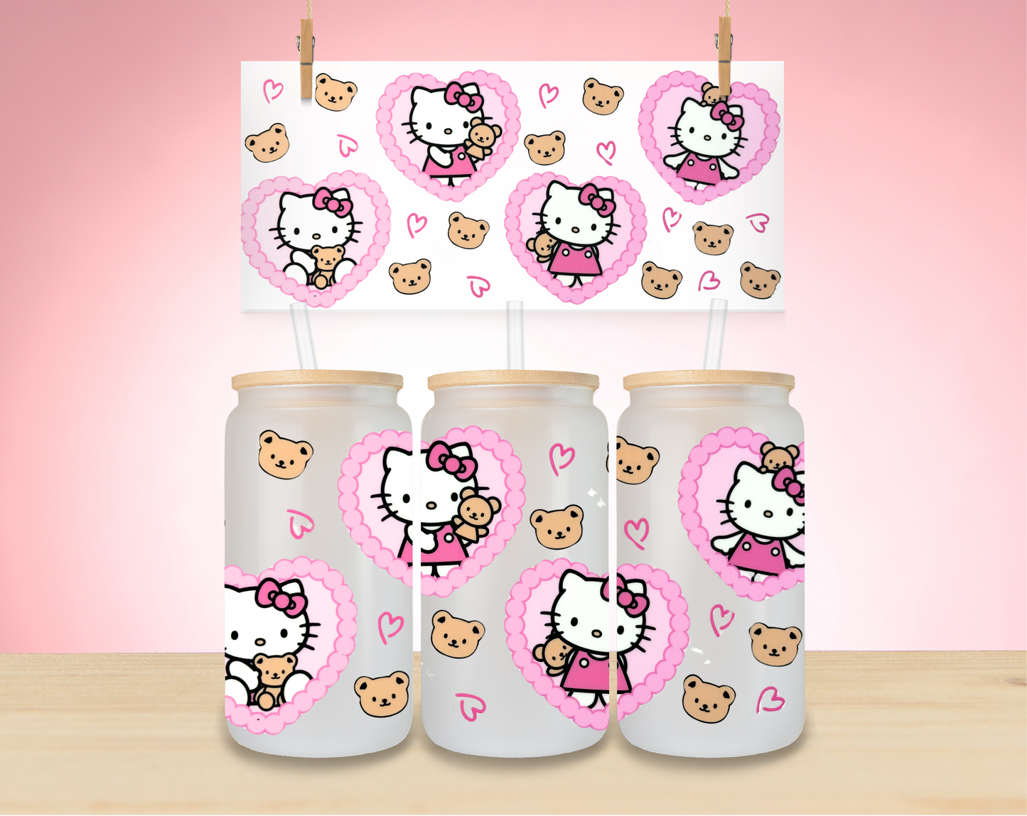 Cute Cat & Friends Wraps - Not for individual sale