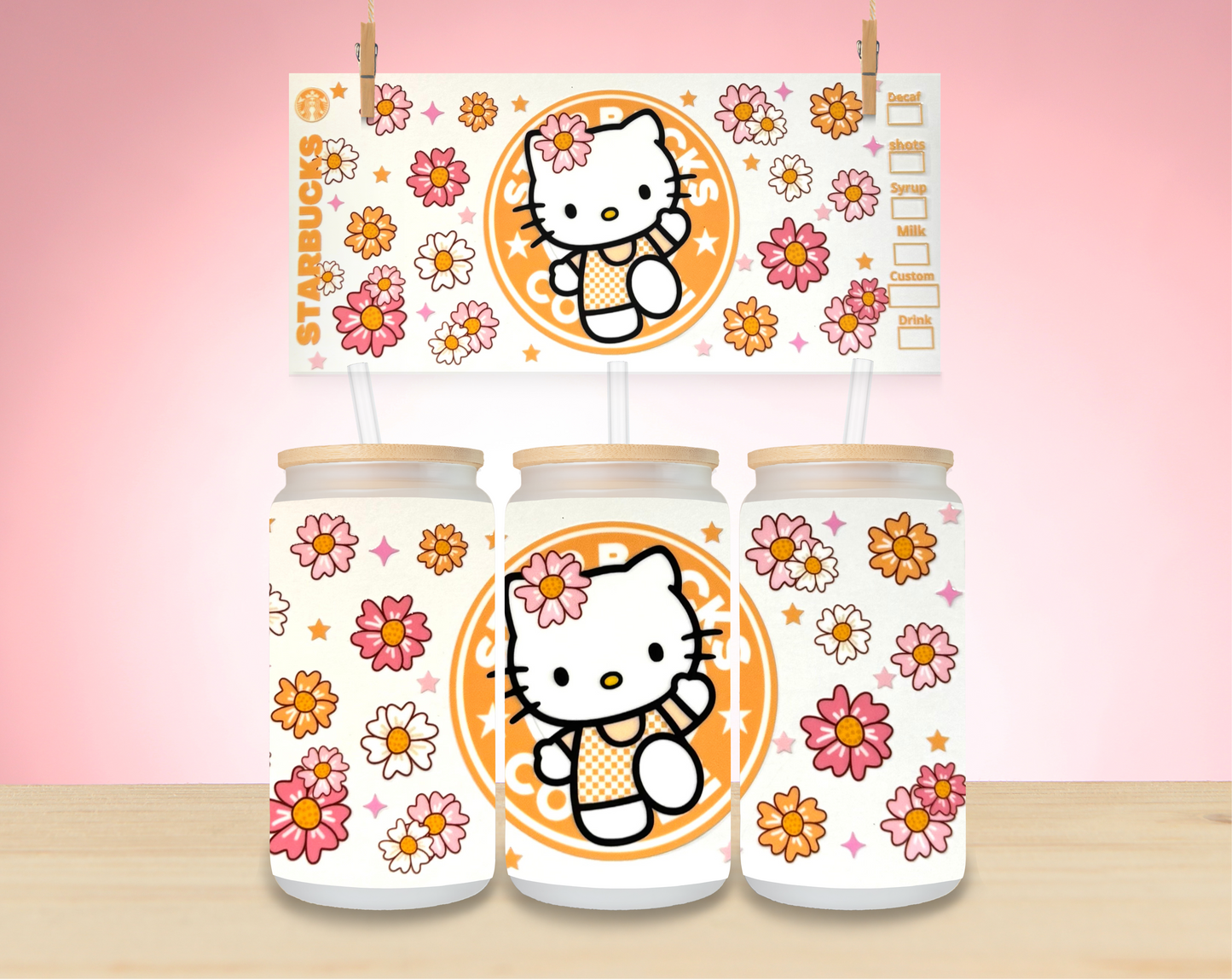 Cute Cat & Friends Wraps - Not for individual sale
