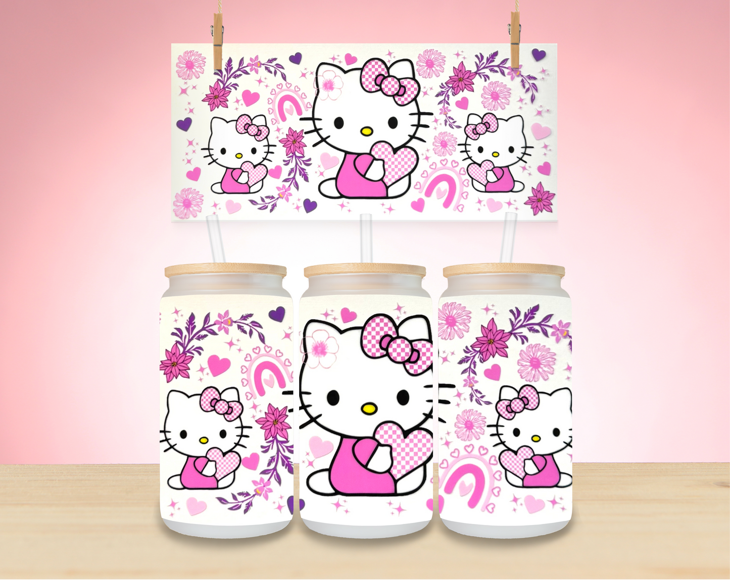Cute Cat & Friends Wraps - Not for individual sale