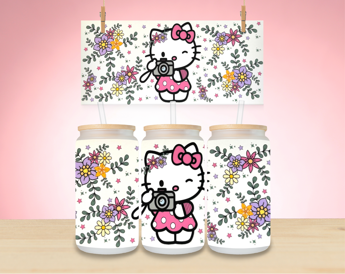 Cute Cat & Friends Wraps - Not for individual sale