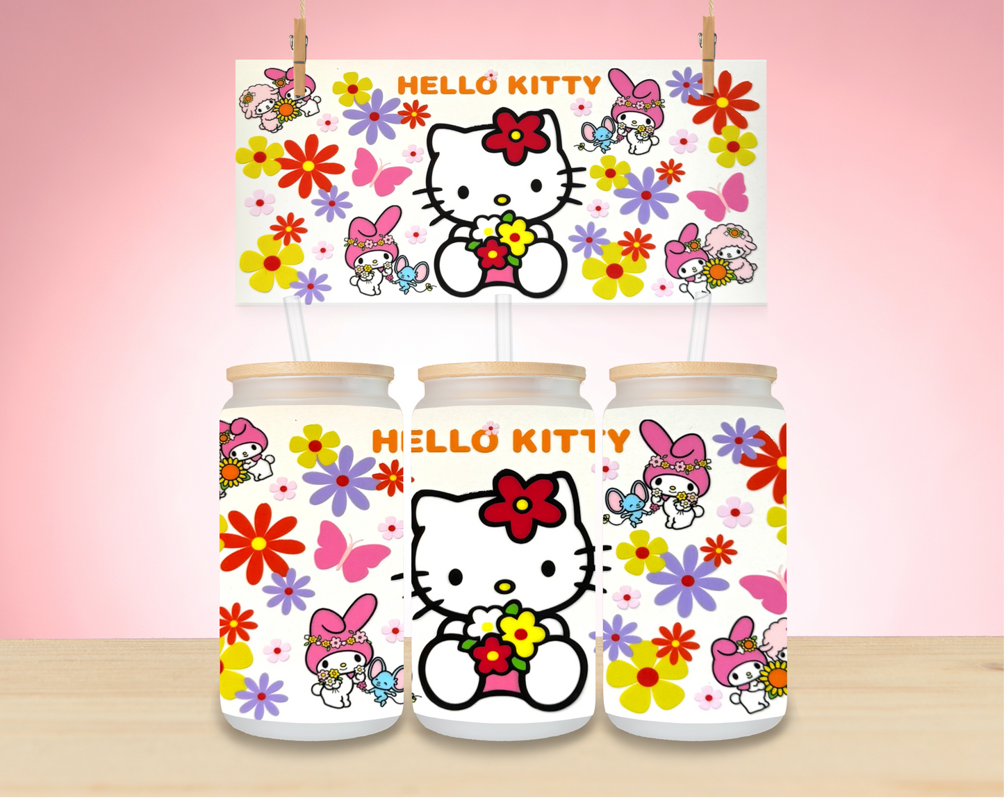 Cute Cat & Friends Wraps - Not for individual sale