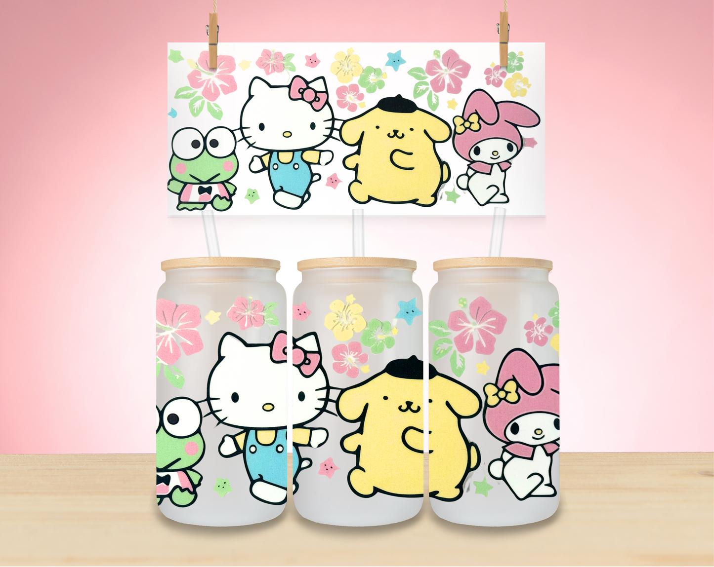 Cute Cat & Friends Wraps - Not for individual sale