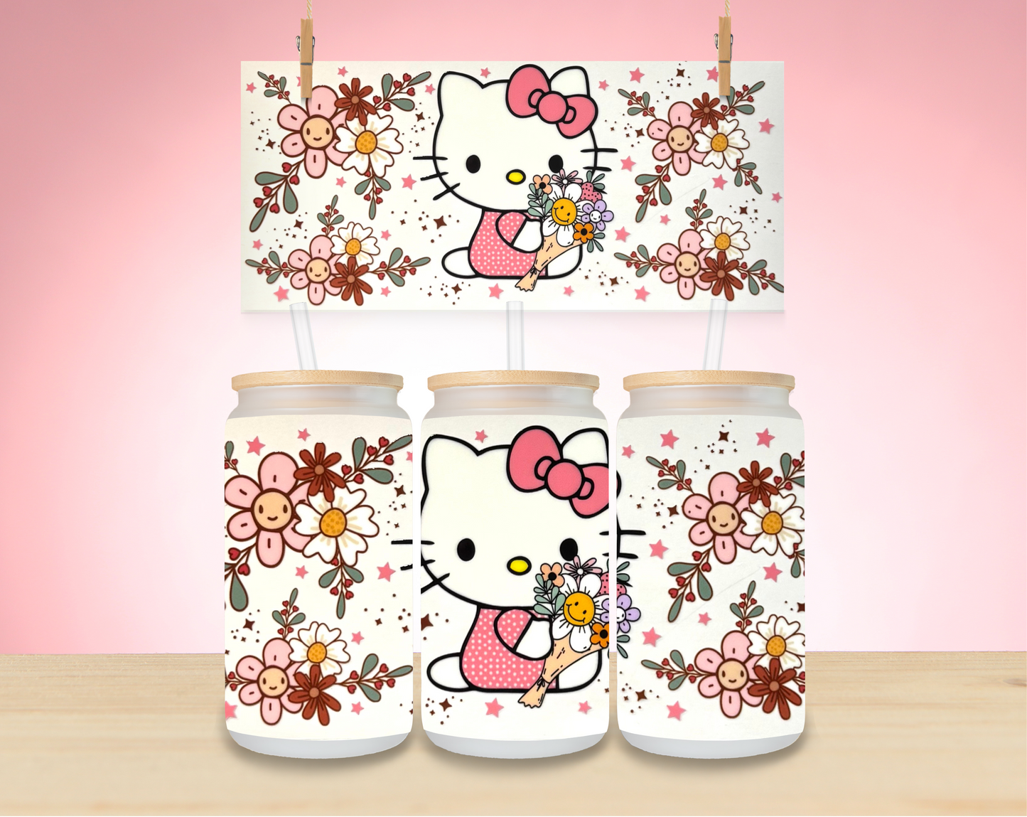 Cute Cat & Friends Wraps - Not for individual sale
