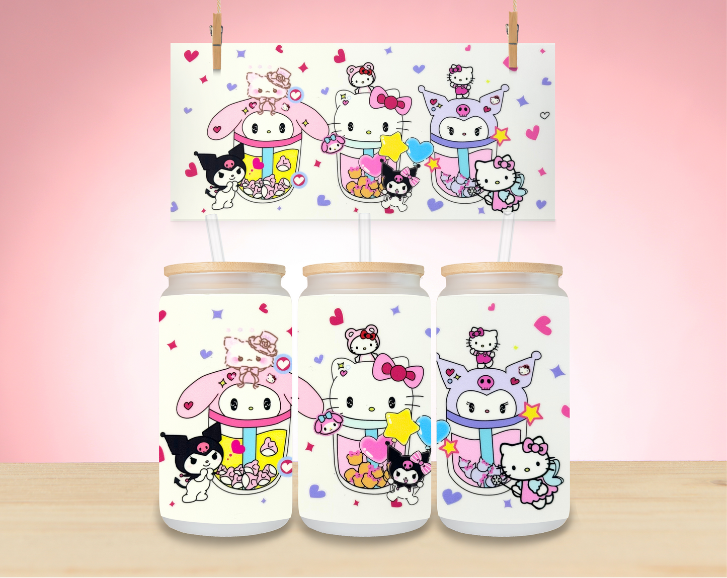 Cute Cat & Friends Wraps - Not for individual sale