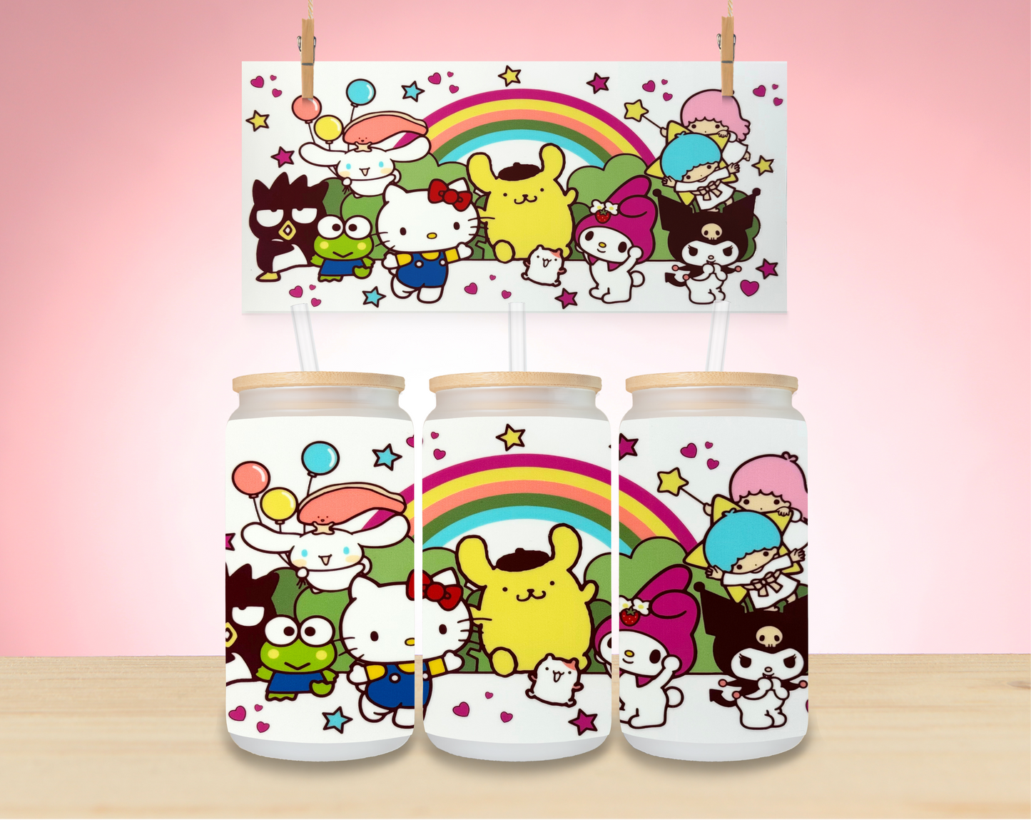 Cute Cat & Friends Wraps - Not for individual sale