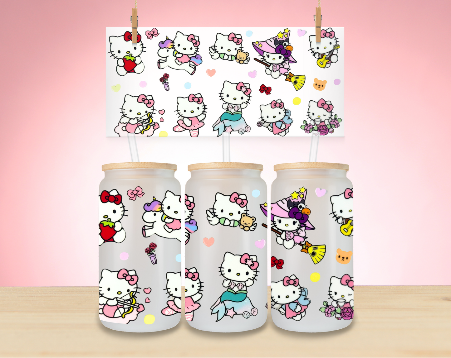 Cute Cat & Friends Wraps - Not for individual sale