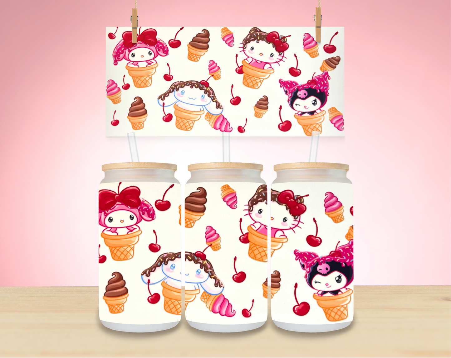 Cute Cat & Friends Wraps - Not for individual sale
