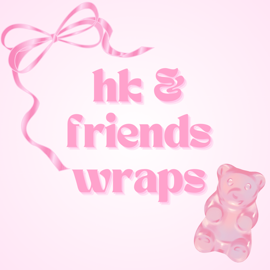 Cute Cat & Friends Wraps - Not for individual sale
