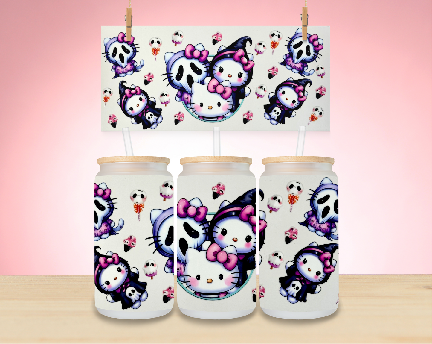 Cute Cat Halloween Wraps - Not for individual sale