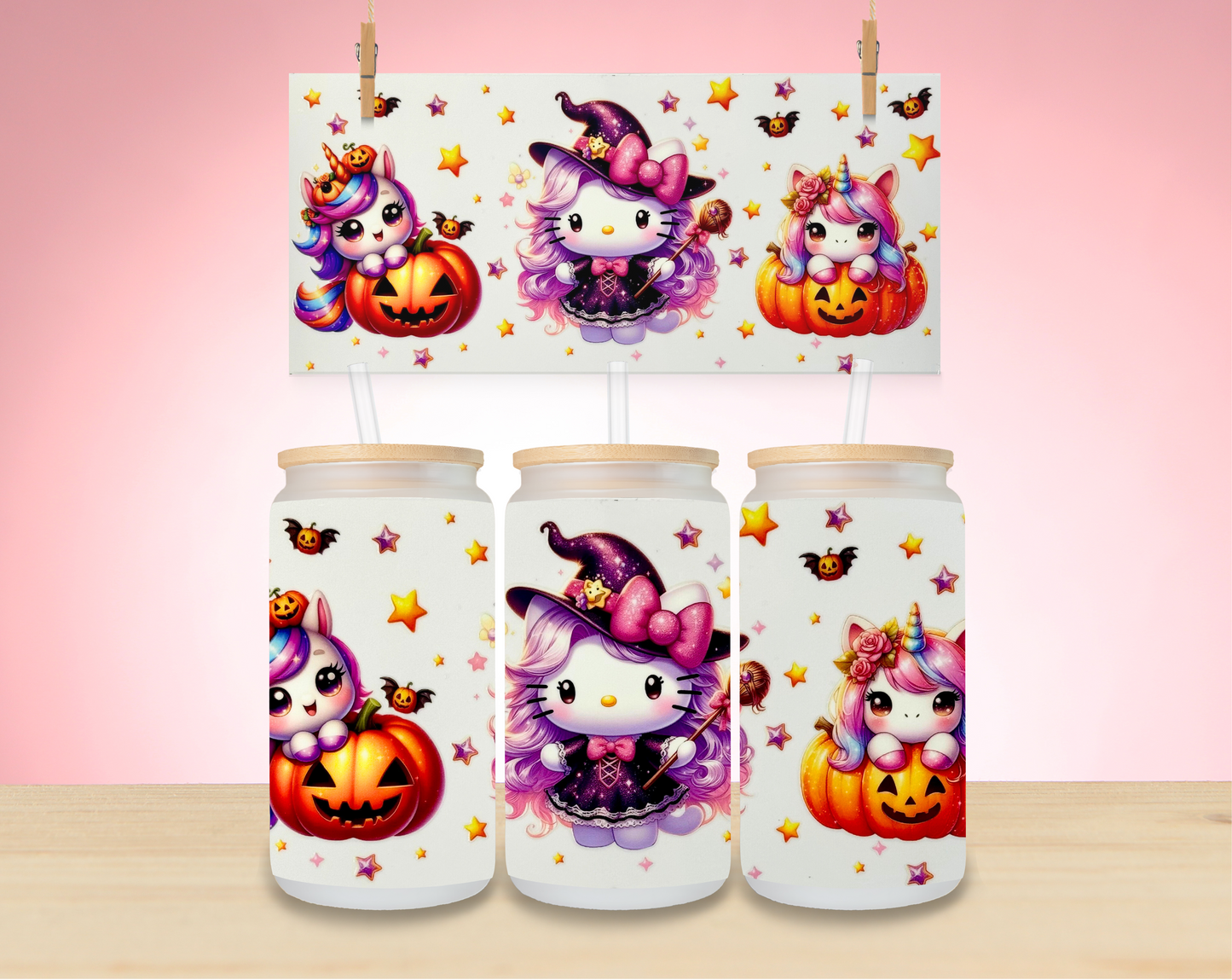 Cute Cat Halloween Wraps - Not for individual sale