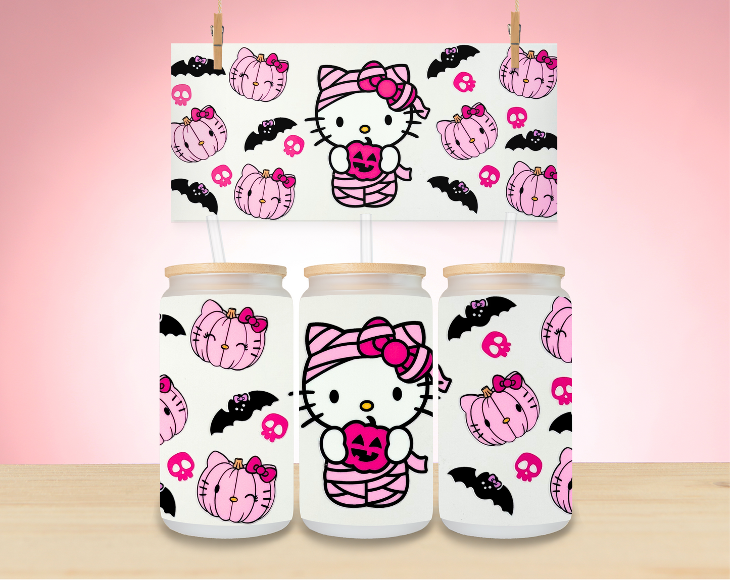 Cute Cat Halloween Wraps - Not for individual sale