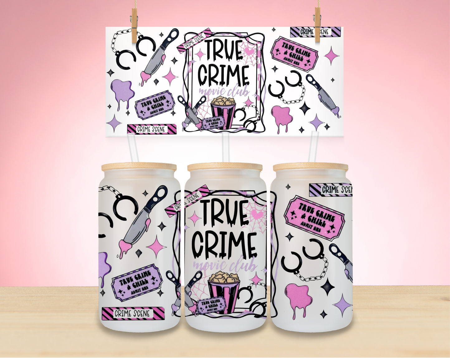 Crime & Horror Wraps - Not for individual sale