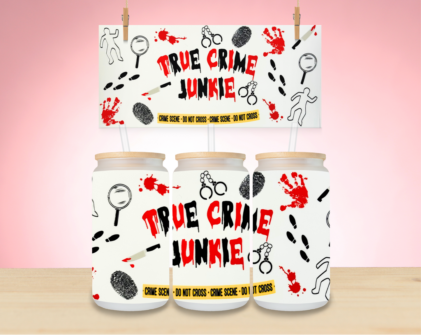 Crime & Horror Wraps - Not for individual sale