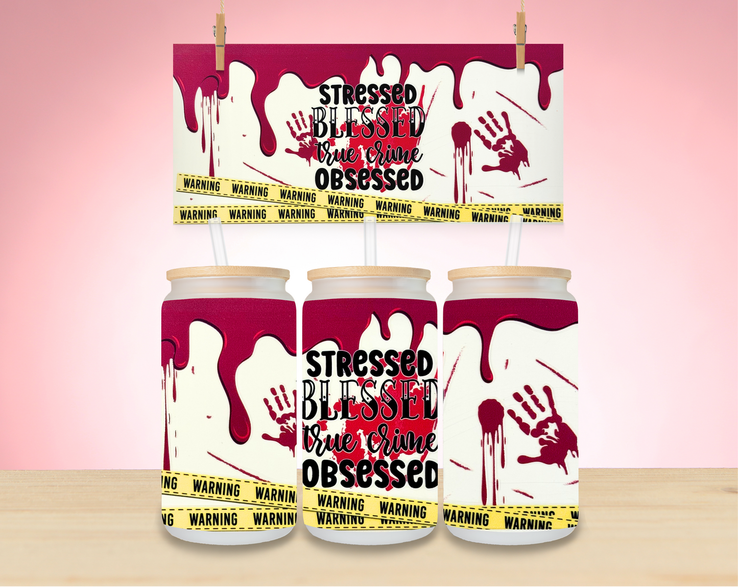 Crime & Horror Wraps - Not for individual sale