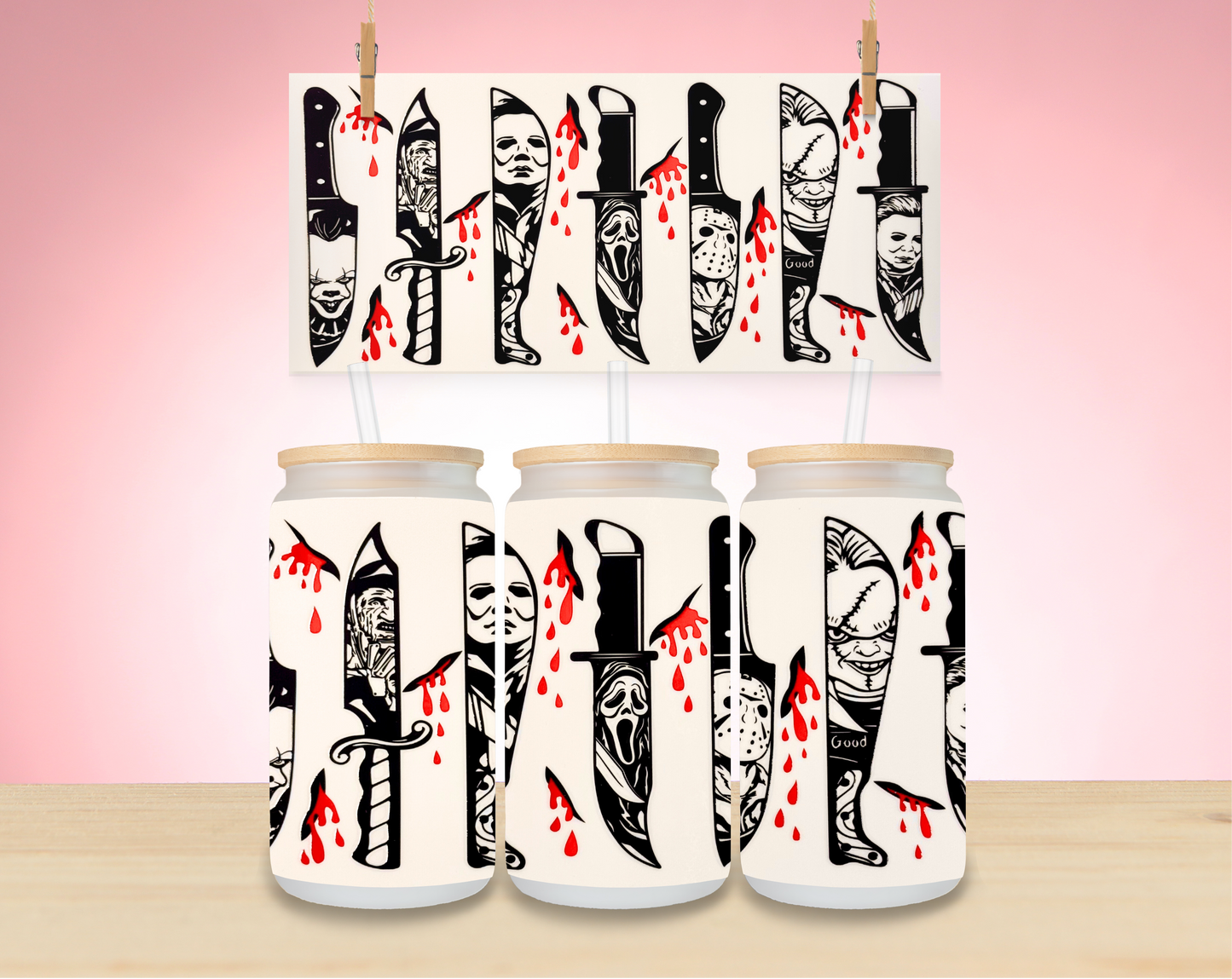 Crime & Horror Wraps - Not for individual sale