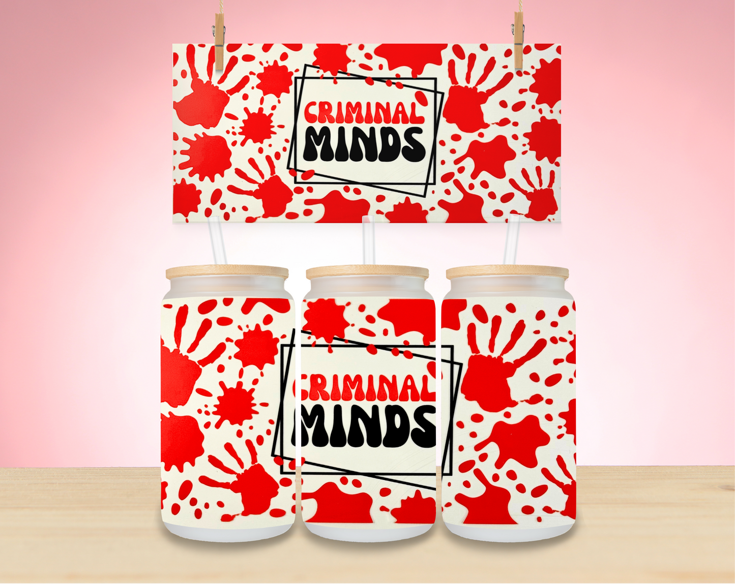 Crime & Horror Wraps - Not for individual sale