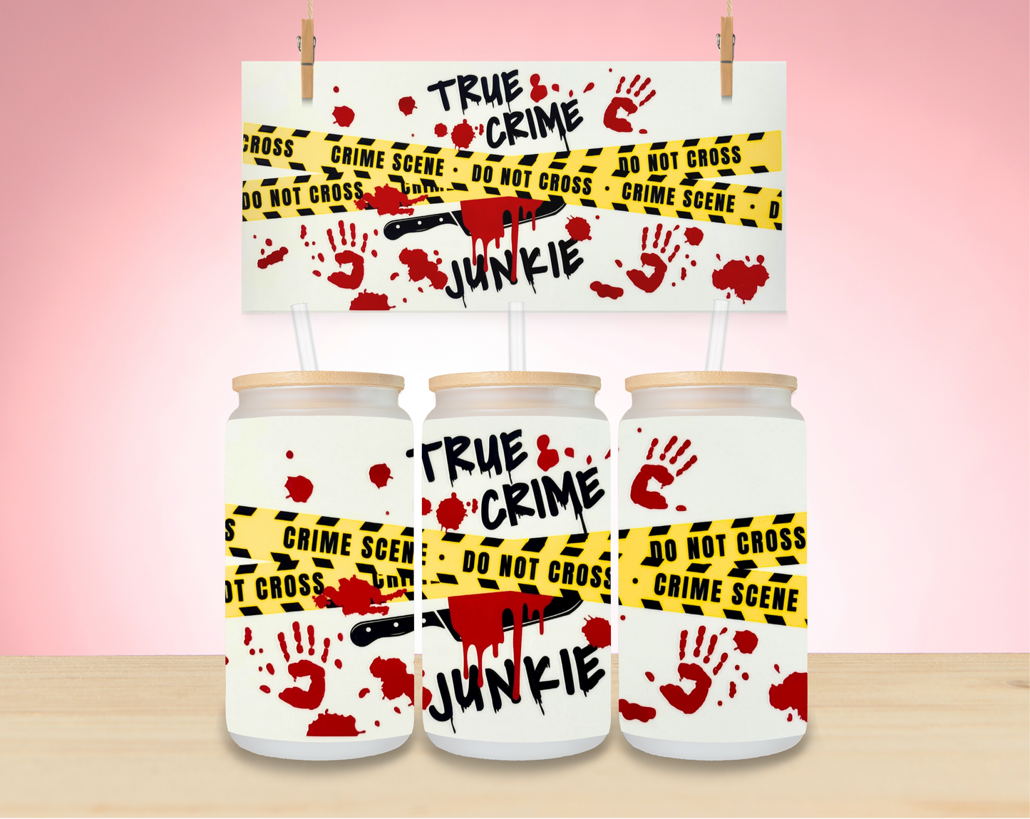 Crime & Horror Wraps - Not for individual sale