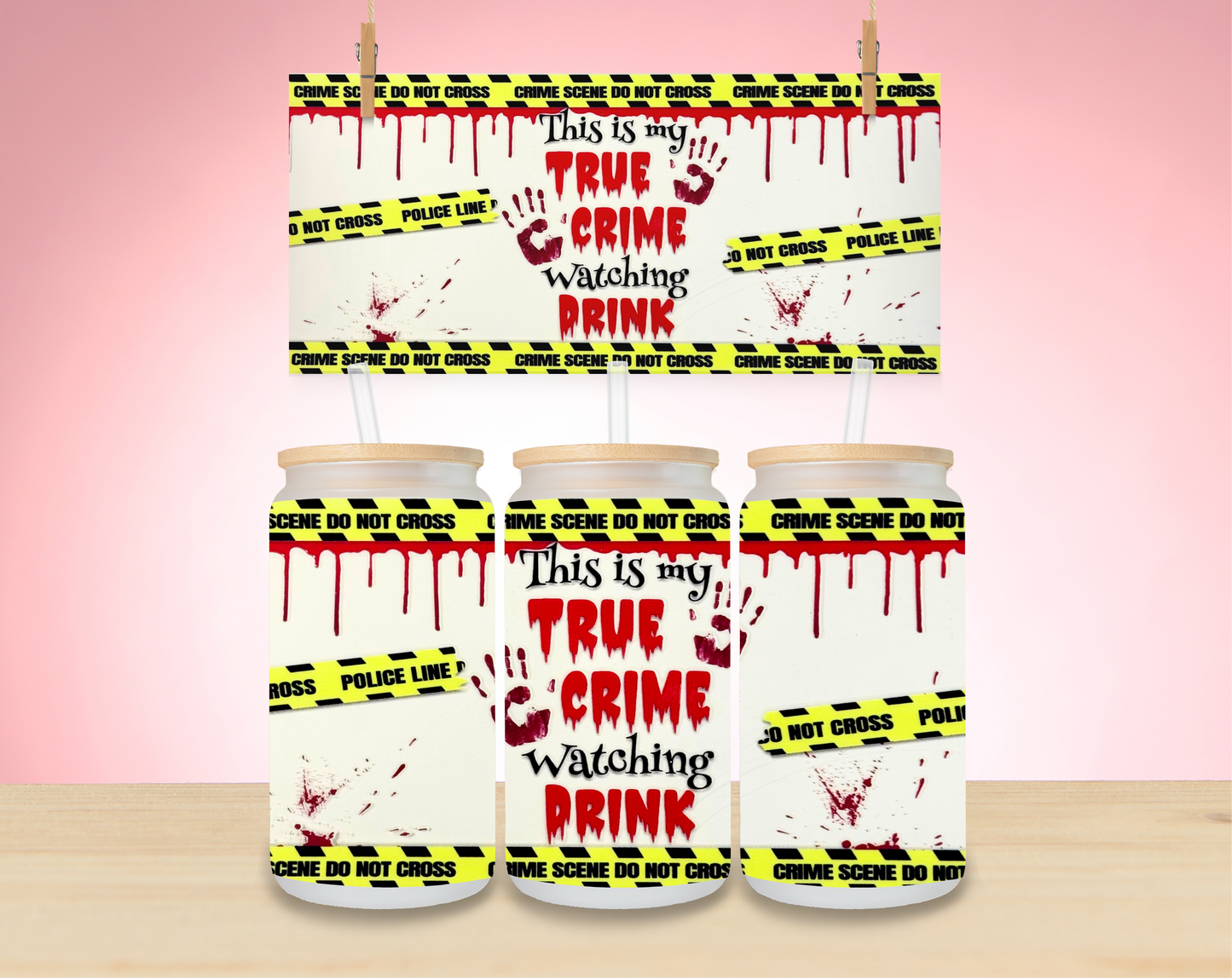 Crime & Horror Wraps - Not for individual sale