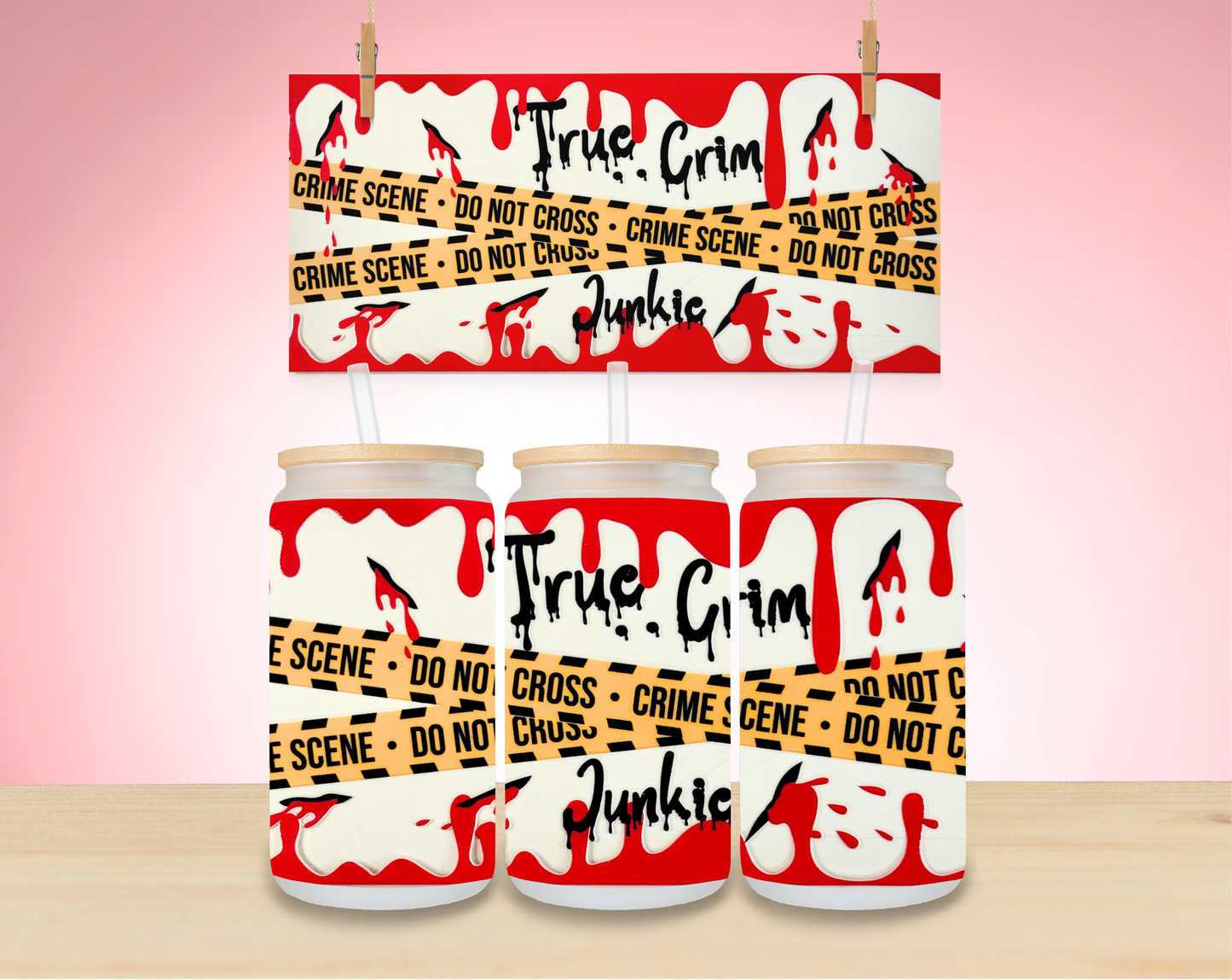 Crime & Horror Wraps - Not for individual sale