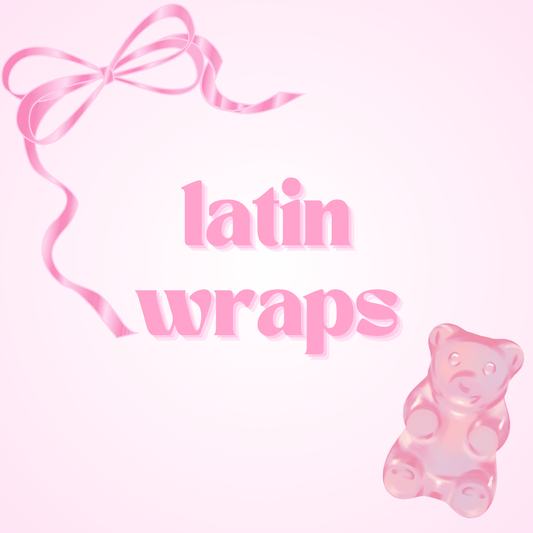 Latin Wraps - Not for individual sale
