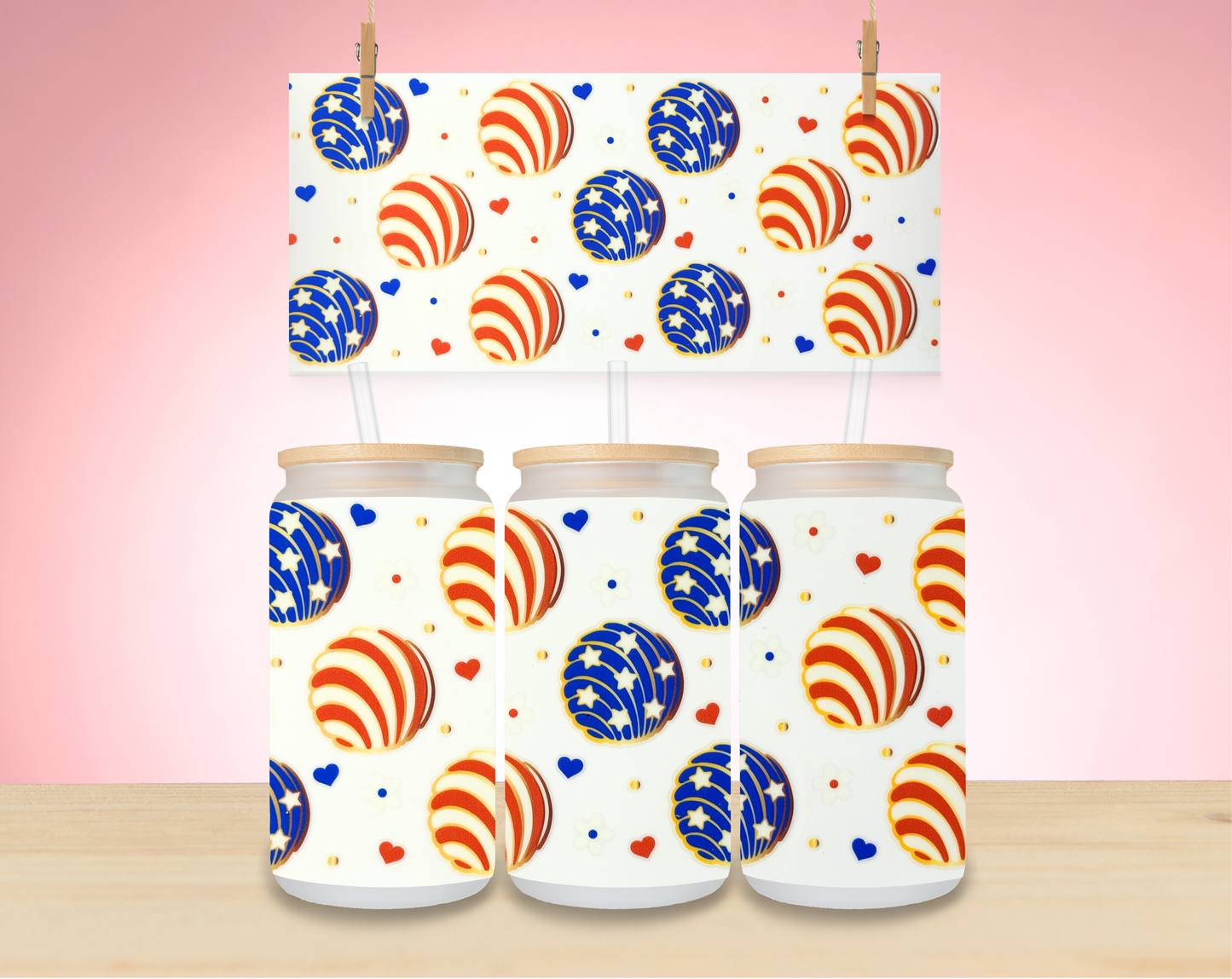 Patriotic Wraps - Not for individual sale