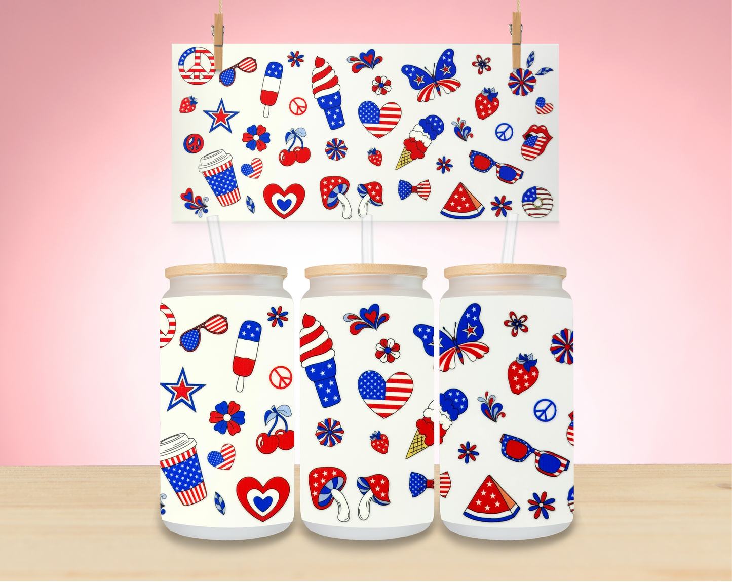 Patriotic Wraps - Not for individual sale