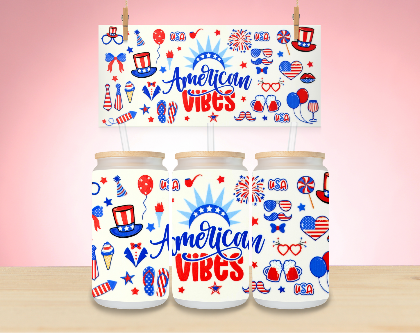 Patriotic Wraps - Not for individual sale