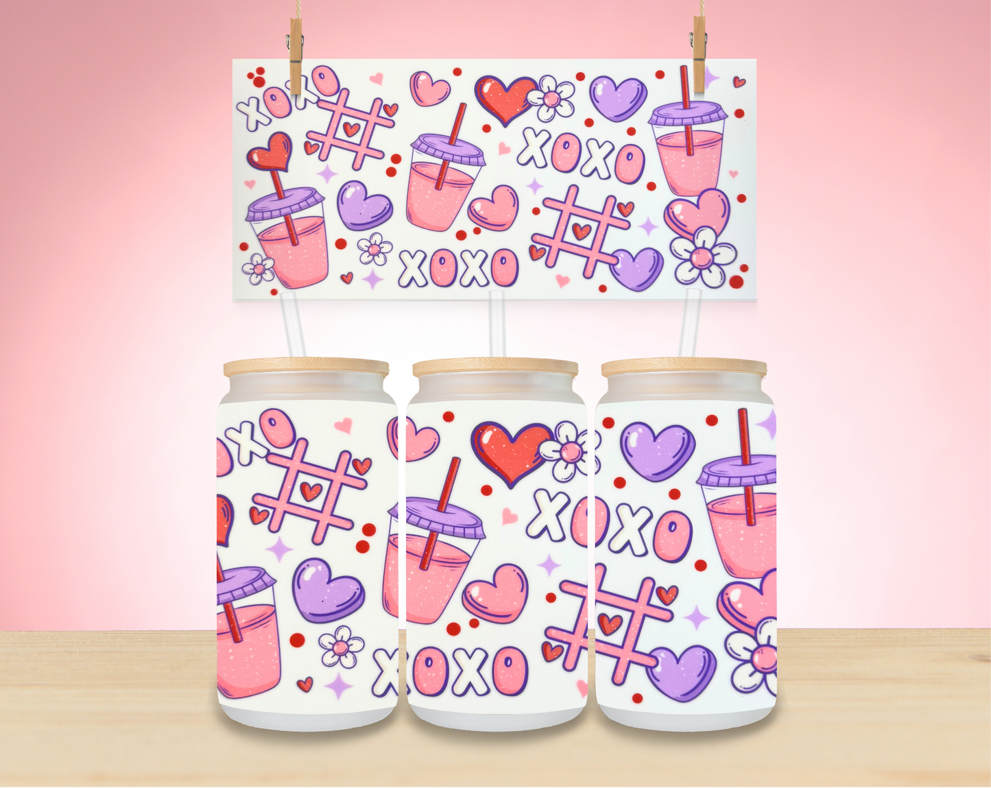 Hearts & V-Day Wraps - Not for individual sale