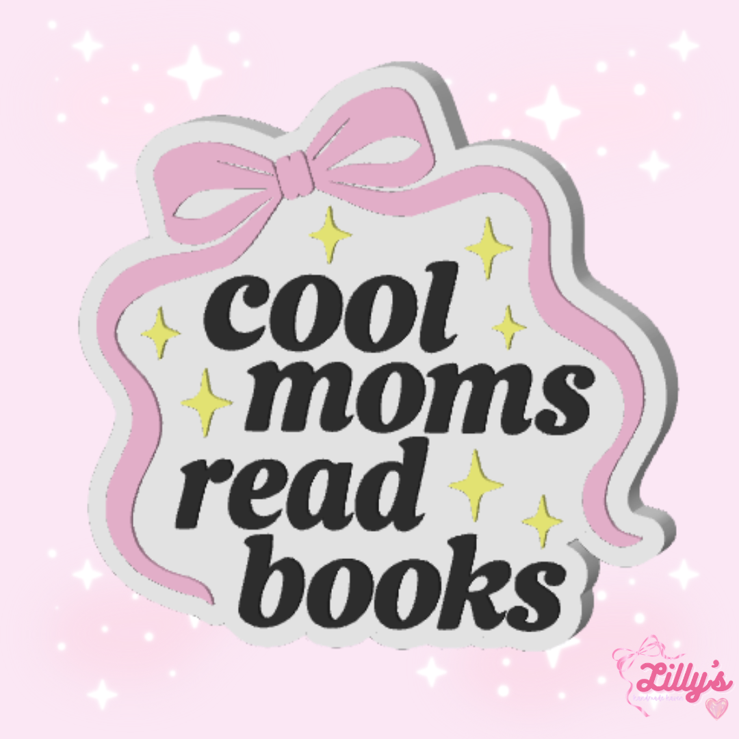 Cool Moms Read Books Pen Topper