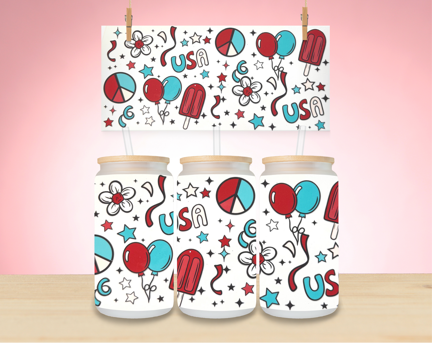 Patriotic Wraps - Not for individual sale