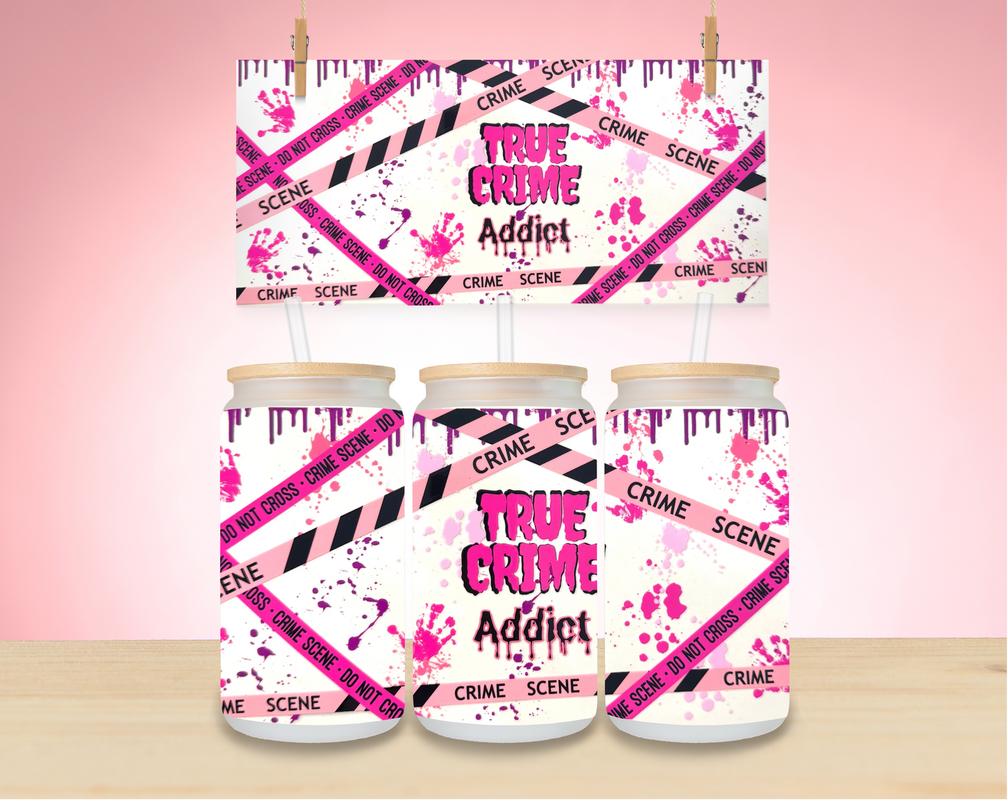 Crime & Horror Wraps - Not for individual sale
