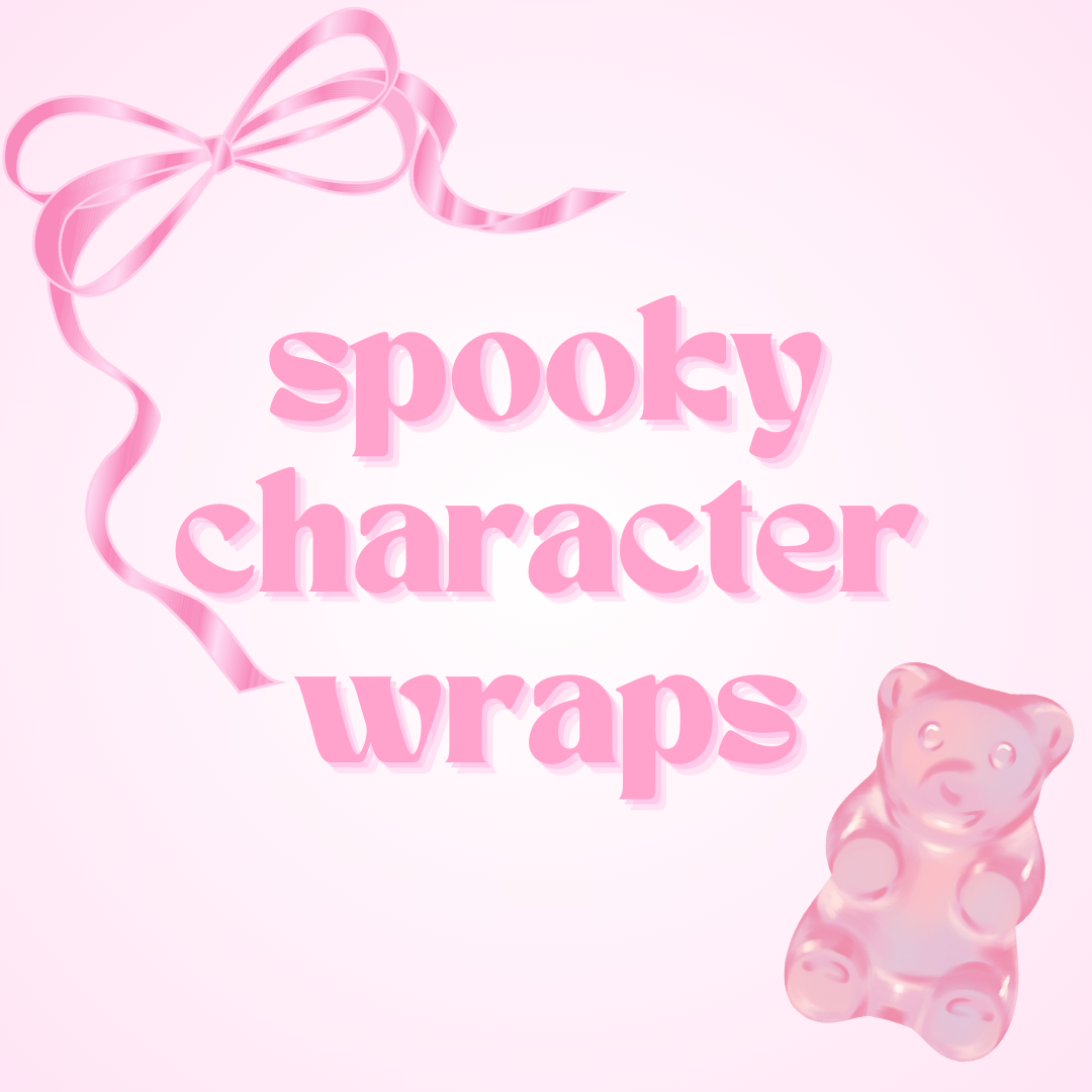 Spooky Character Wraps - Not for individual sale