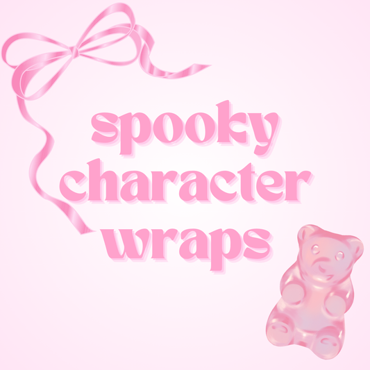 Spooky Character Wraps - Not for individual sale