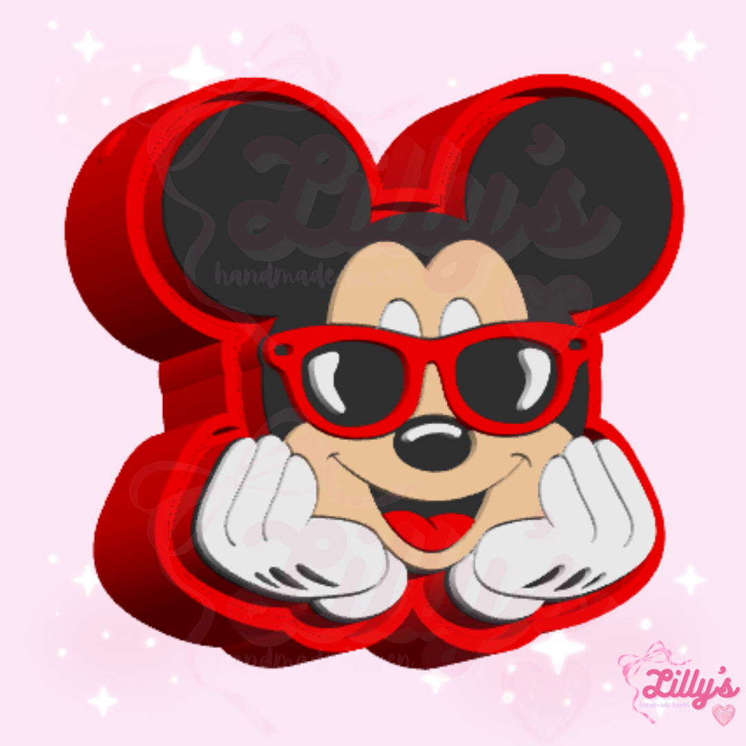 Boy Mouse Fidget Clicker Keychain