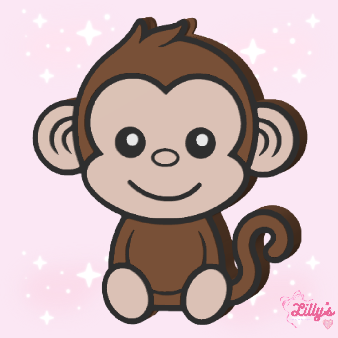 Monkey Straw Topper